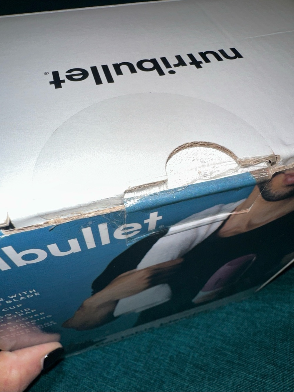 NutriBullet Go PORTABLE High Speed Blender with 13oz Cup Lid And Lid Strap NIB - Picture 5 of 5